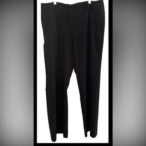 Emma & James Women’s Black Dress Pants Size 14 Business Office Flaw